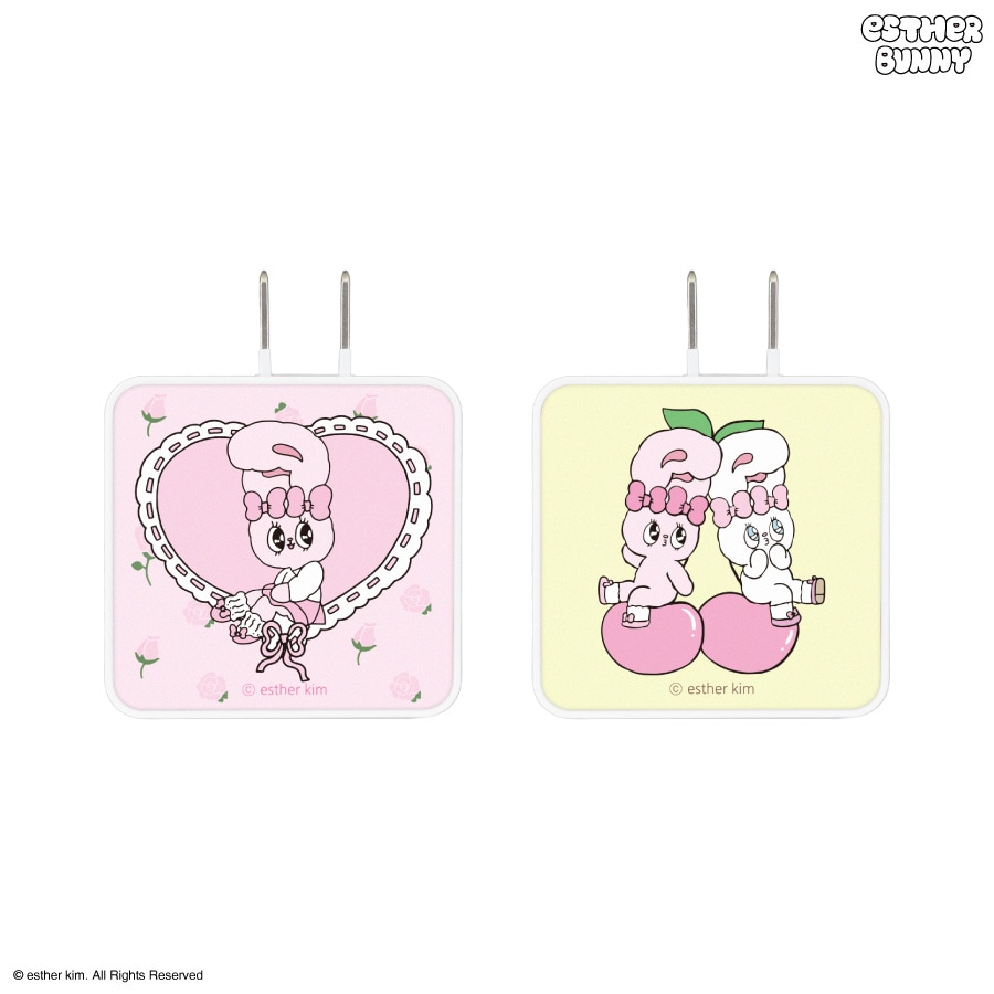 Esther Bunny USB Type-C ACアダプタ
