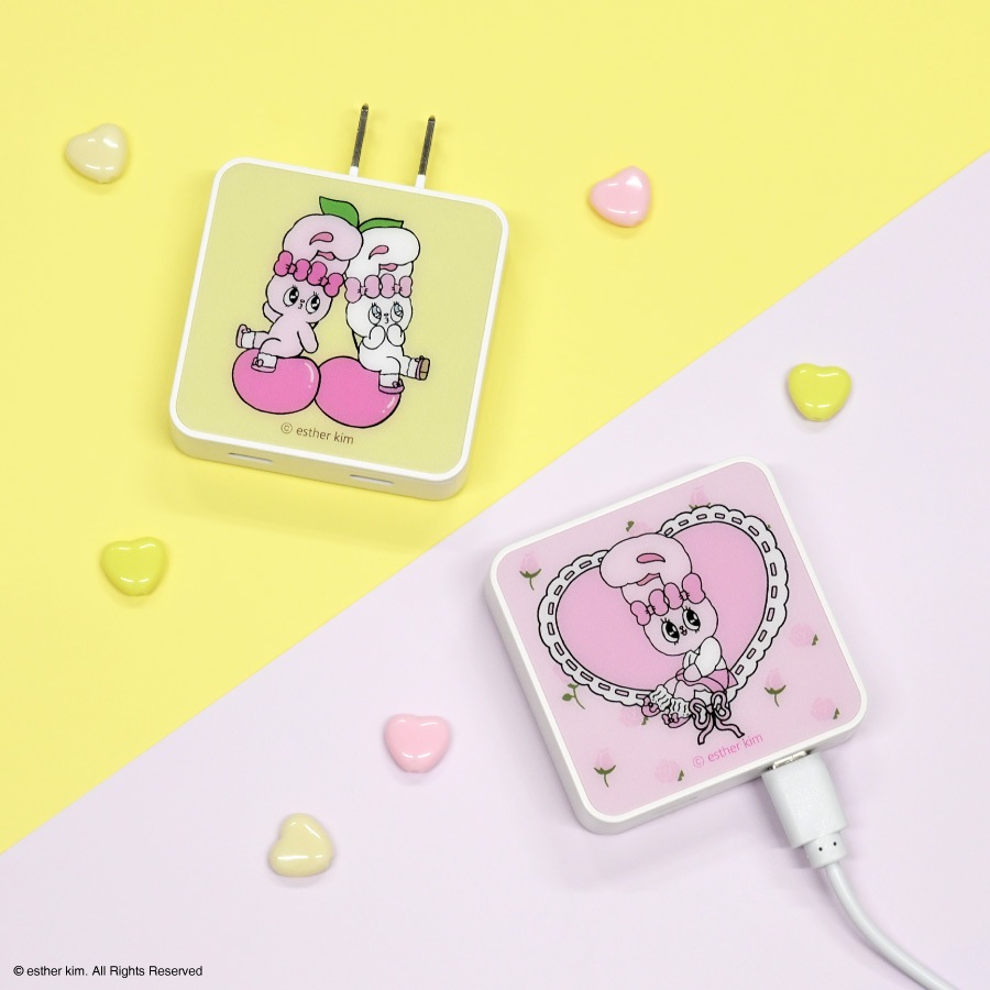 Esther Bunny USB Type-C ACアダプタ
