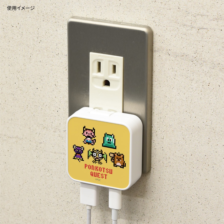 ポンコツクエスト USB/USB Type-C ACアダプタ