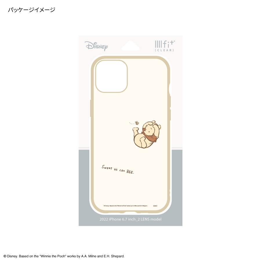 ディズニーキャラクター ／ IIIIfit Clear iPhone14 Plus 対応 ケース