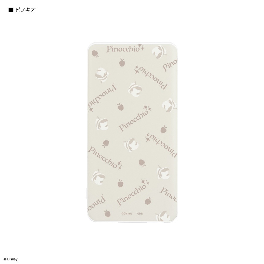 ディズニーキャラクター ／ USB / USB Type-C 4000mAh リチウムイオンポリマー 充電器 2.1A