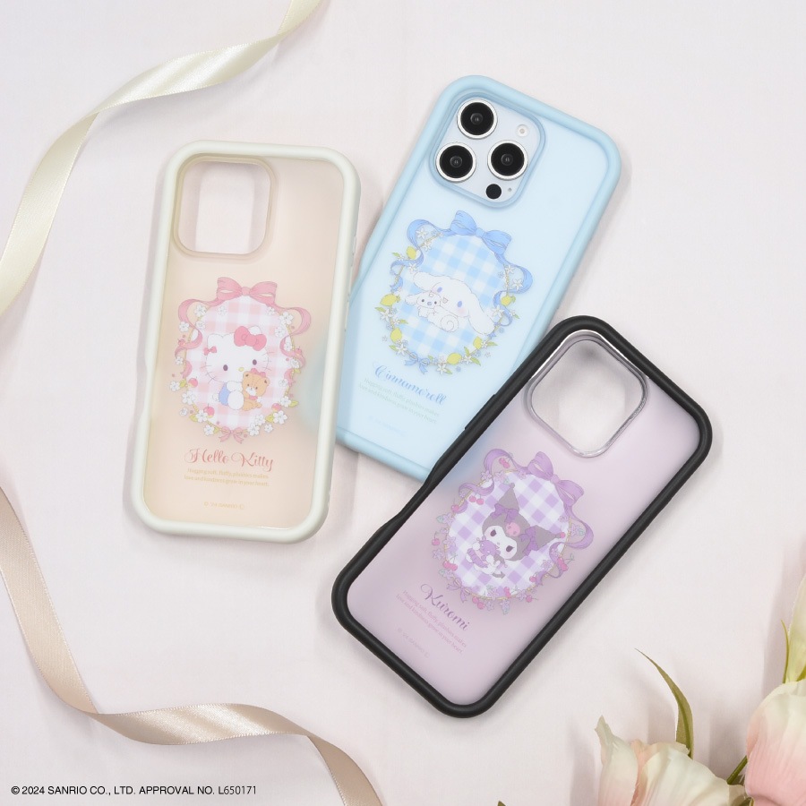 サンリオキャラクターズ iPhone16 Pro 対応 プランプフレーム
