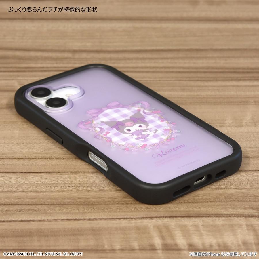 サンリオキャラクターズ iPhone16 Pro 対応 プランプフレームケース