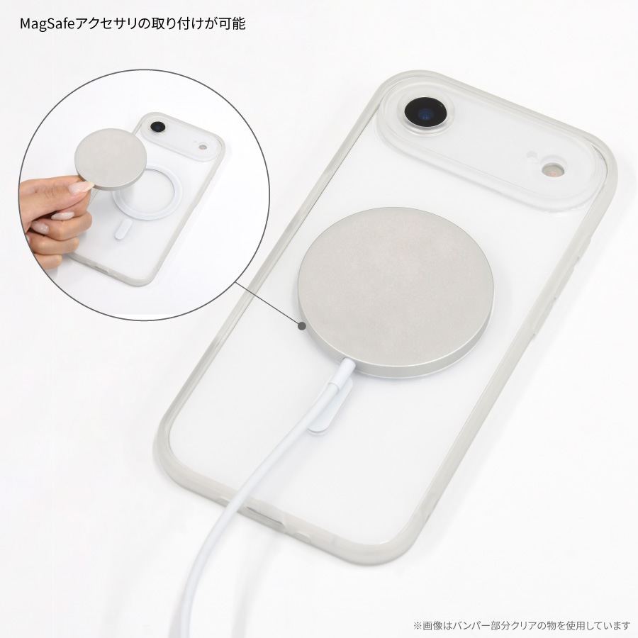 ミッフィー IIIIfit プランプフレーム iPhone Air MagSafe 対応 ケース