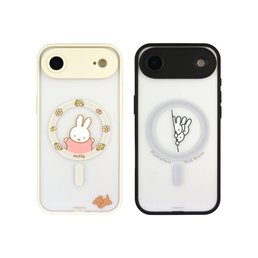 ミッフィー IIIIfit プランプフレーム iPhone Air MagSafe 対応 ケース