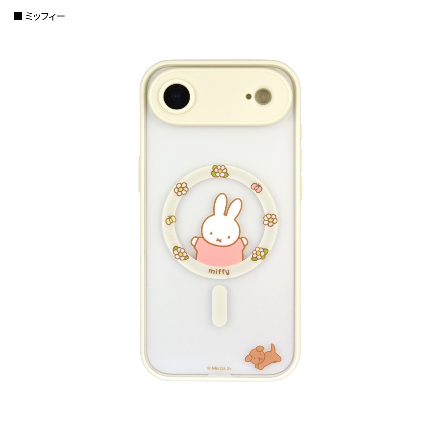 ミッフィー IIIIfit プランプフレーム iPhone Air MagSafe 対応 ケース