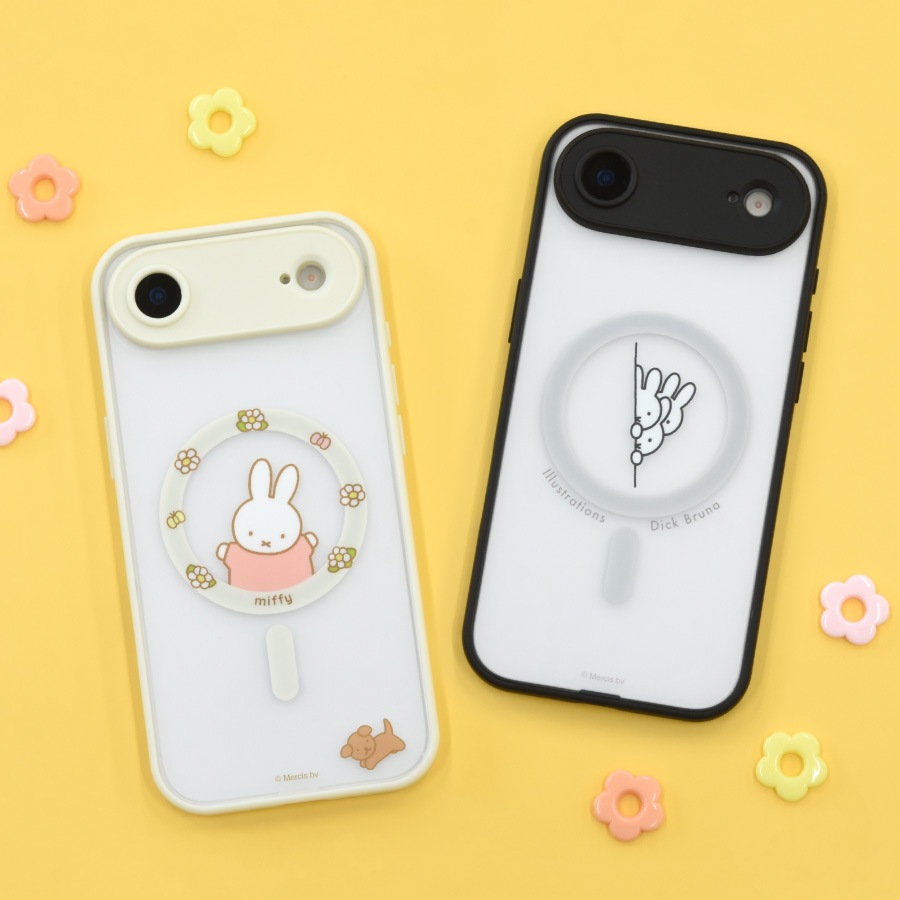 ミッフィー IIIIfit プランプフレーム iPhone Air MagSafe 対応 ケース