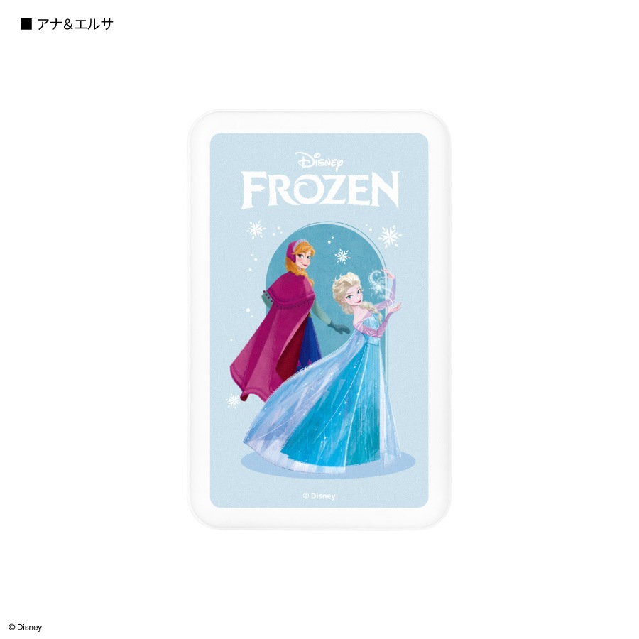 ディズニーキャラクター、ピクサーキャラクター ／ MagSafe 対応 ワイヤレスリチウム充電器 5000mAh