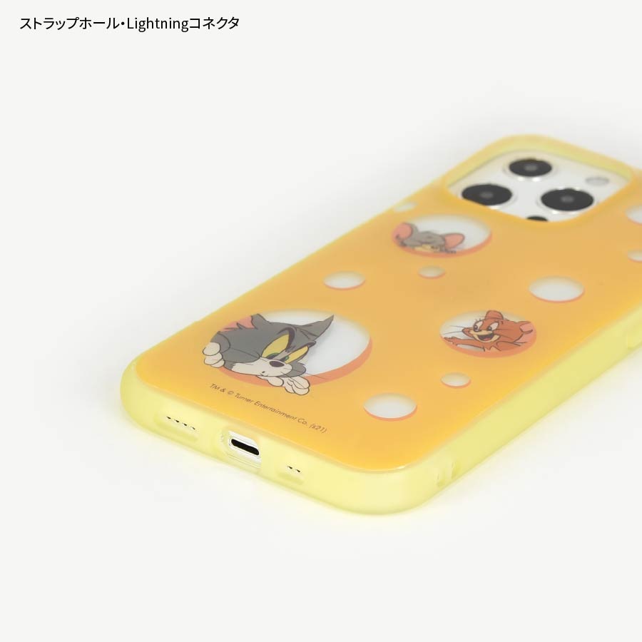 トムとジェリー IIIIfit Clear iPhone13 Pro対応ケース