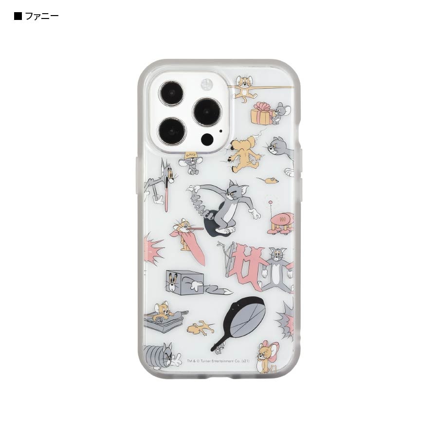 トムとジェリー IIIIfit Clear iPhone13 Pro対応ケース