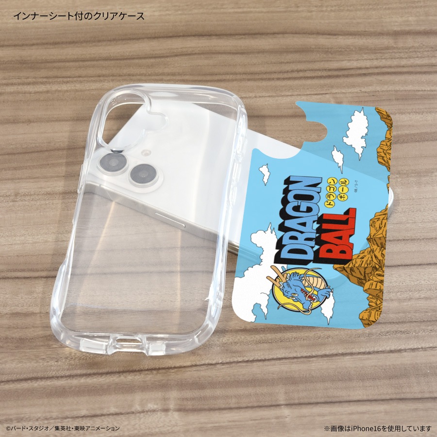 ドラゴンボール iPhone16 Pro 対応 クリスタルクリアケース