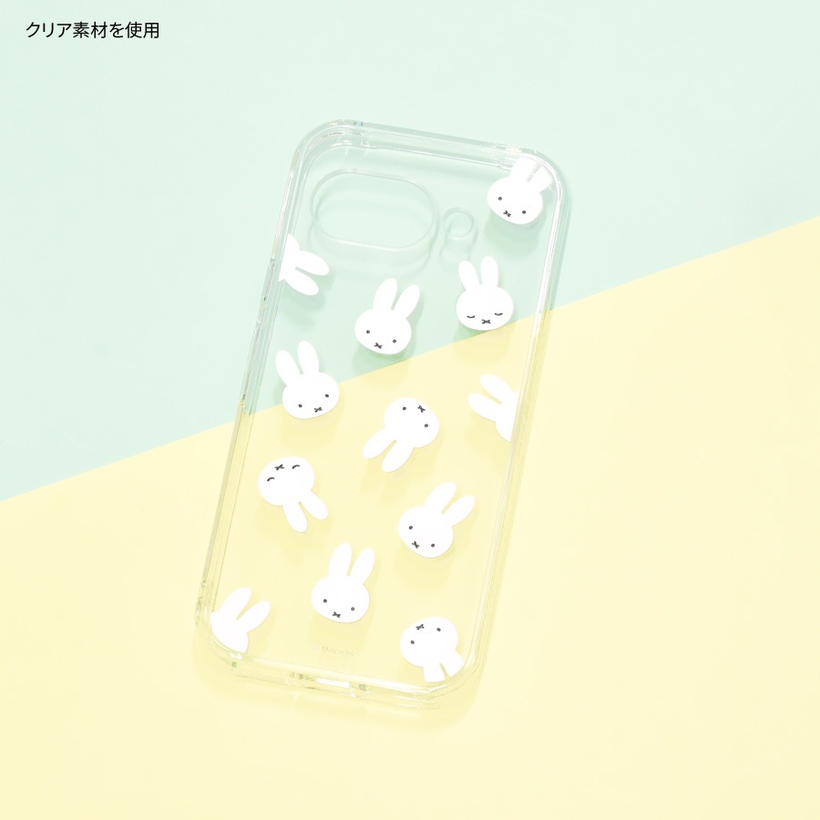 ミッフィー Google Pixel 9a 対応 クリアケース