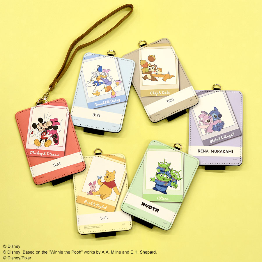 ネーム入り｜ディズニーキャラクター、ピクサーキャラクター／ICカードケース