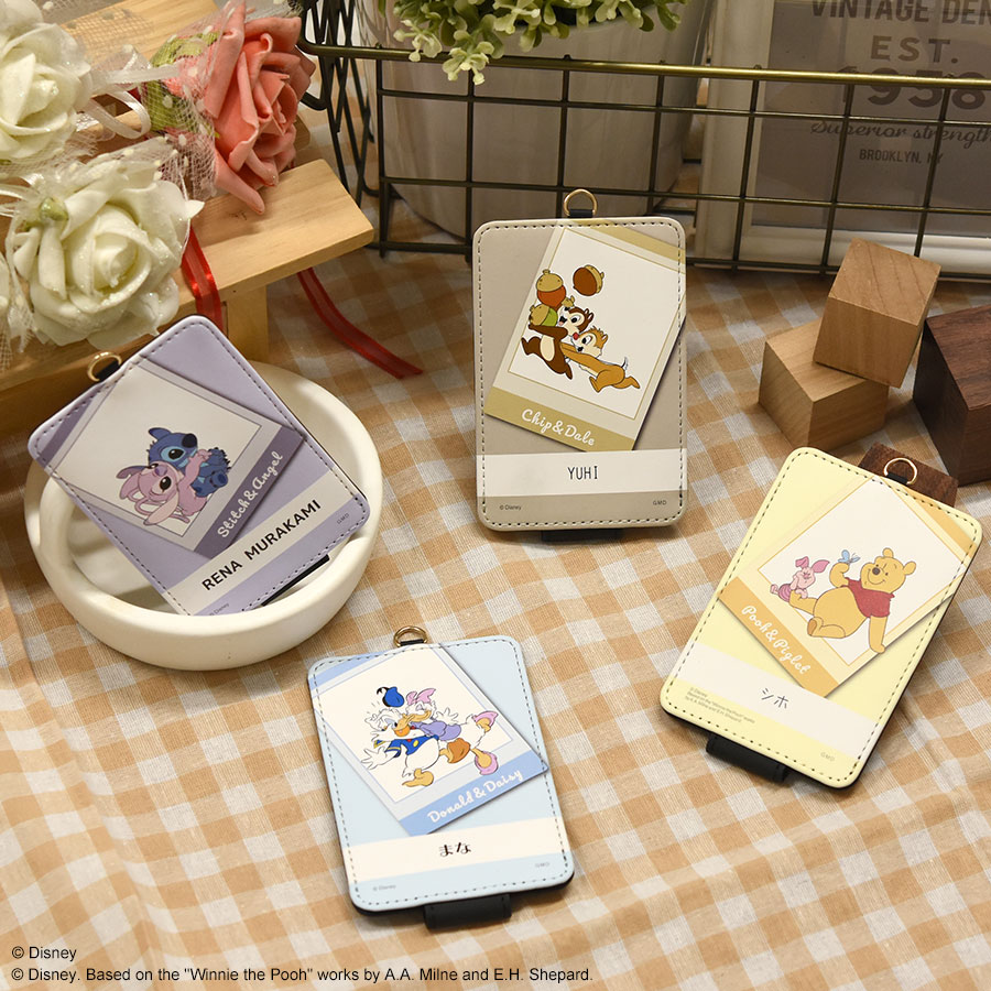 ネーム入り｜ディズニーキャラクター、ピクサーキャラクター／ICカードケース