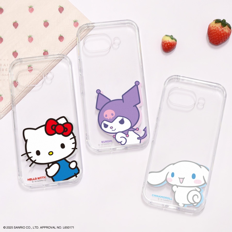 サンリオキャラクターズ Google Pixel 9a 対応 クリアケース