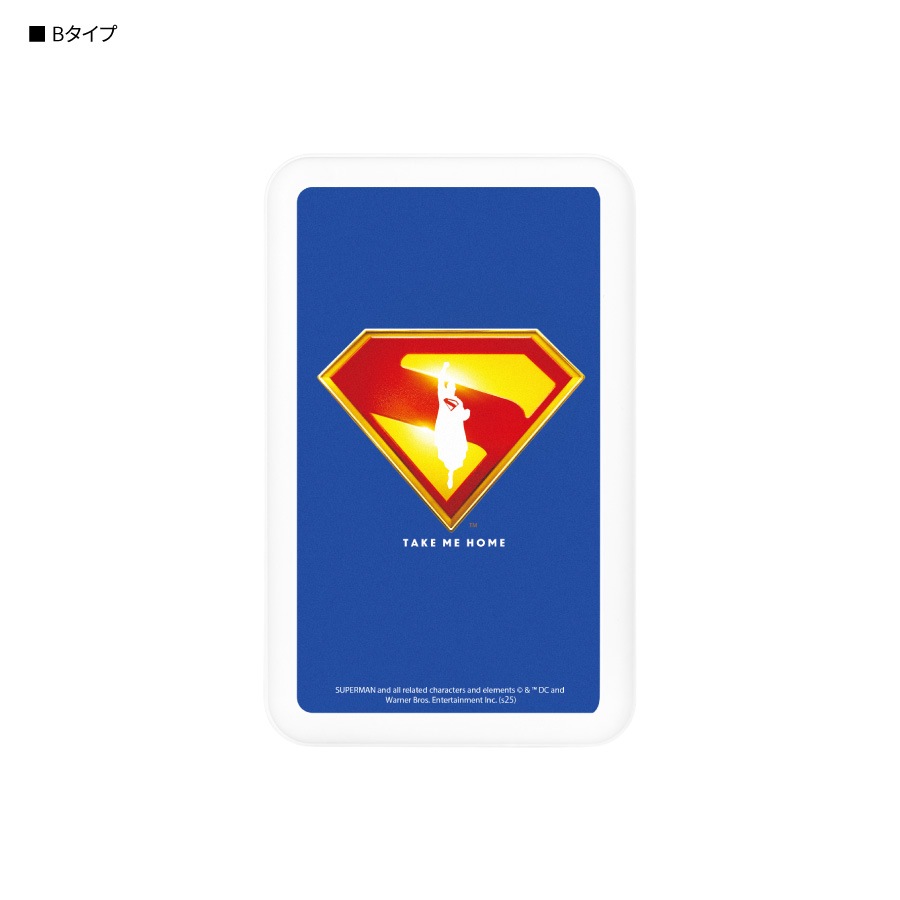 映画『スーパーマン』 MagSafe 対応 ワイヤレス リチウム充電器 5000mAh