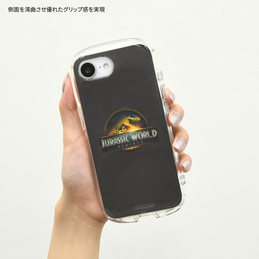 ジュラシック・ワールド iPhone16e 対応 クリスタルクリアケース | さ