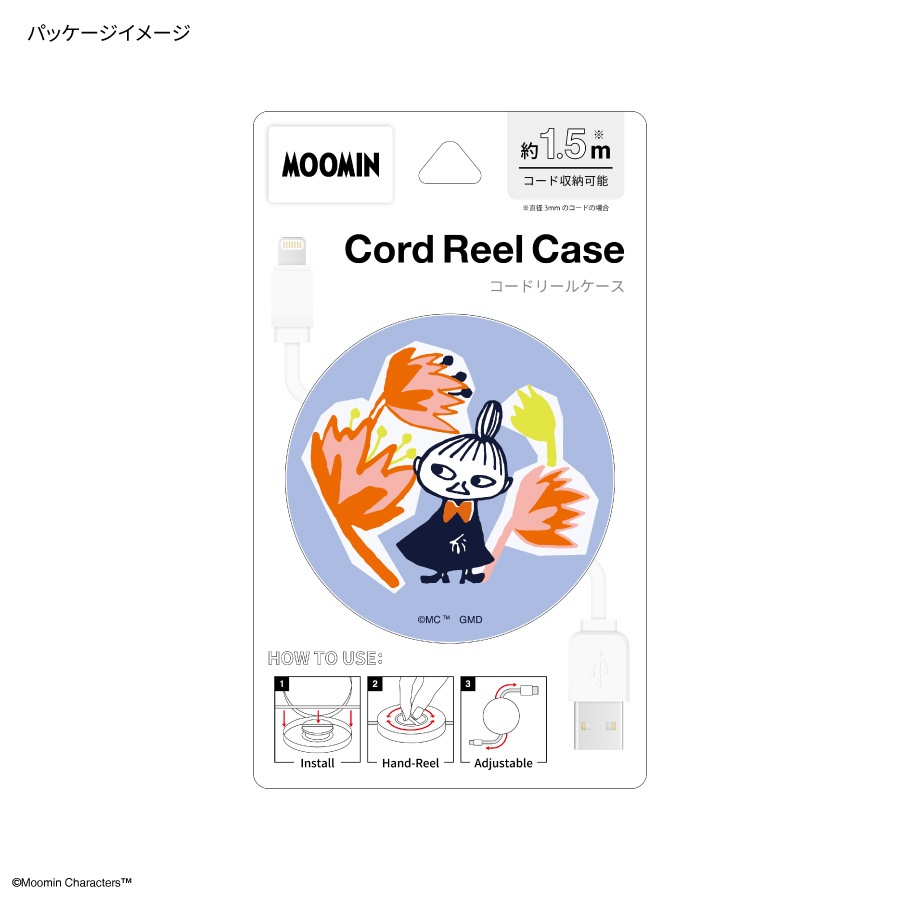ムーミン【リトルミイフェア】 コードリールケース