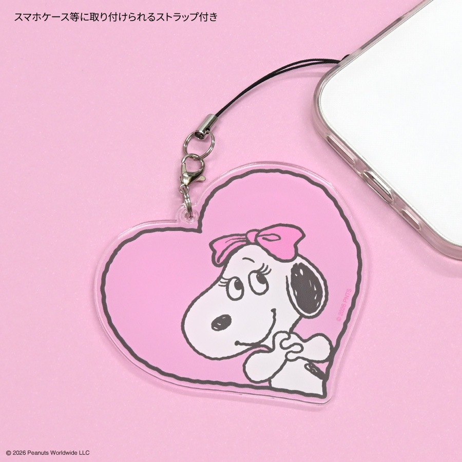 ピーナッツ スヌーピー ベル モバイルアクリルストラップ Lサイズ | は