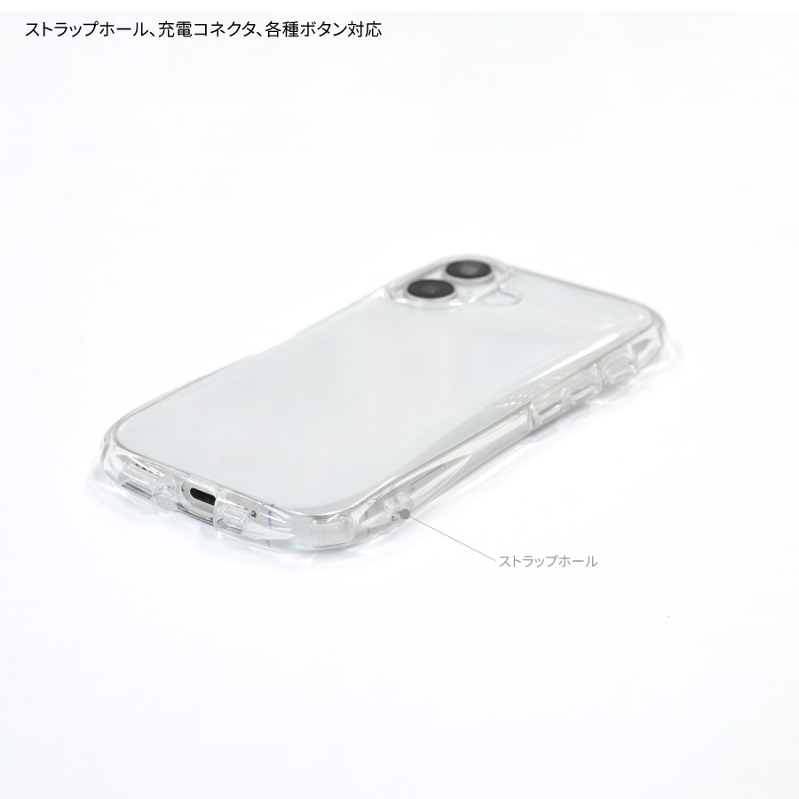 サンリオキャラクターズ iPhone16 対応 クリスタルクリアケース