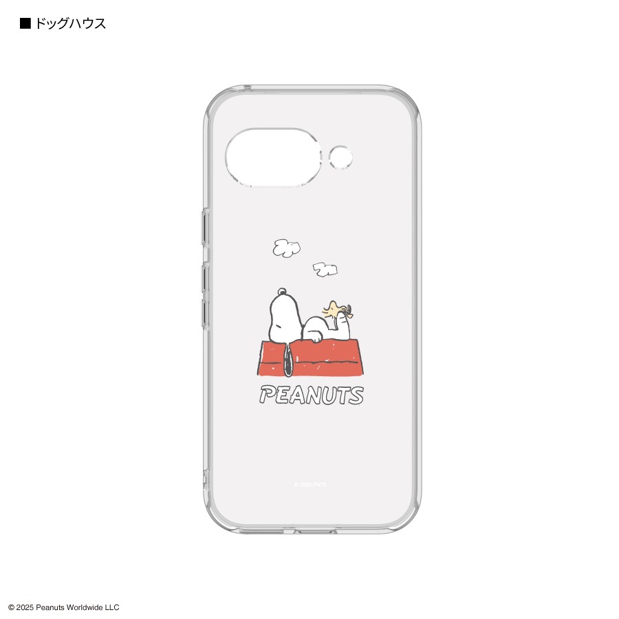ピーナッツ スヌーピー Google Pixel 9a 対応 クリアケース | は行