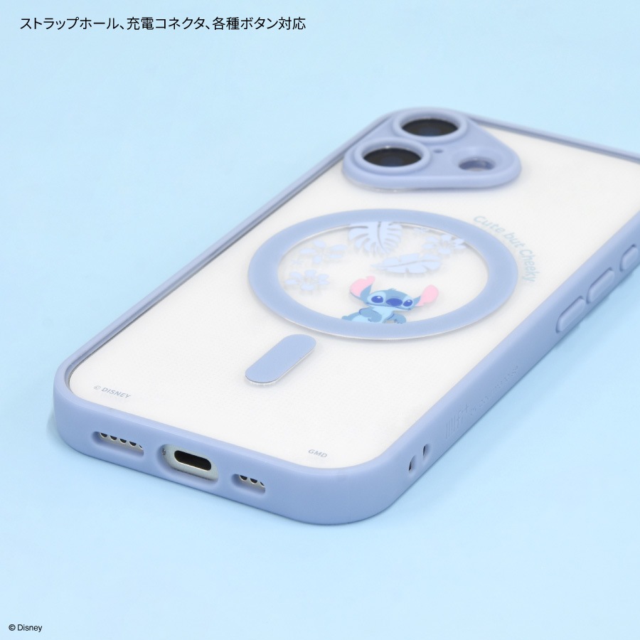 ディズニーキャラクター ／ IIIIfit プランプフレーム iPhone17 MagSafe 対応 ケース