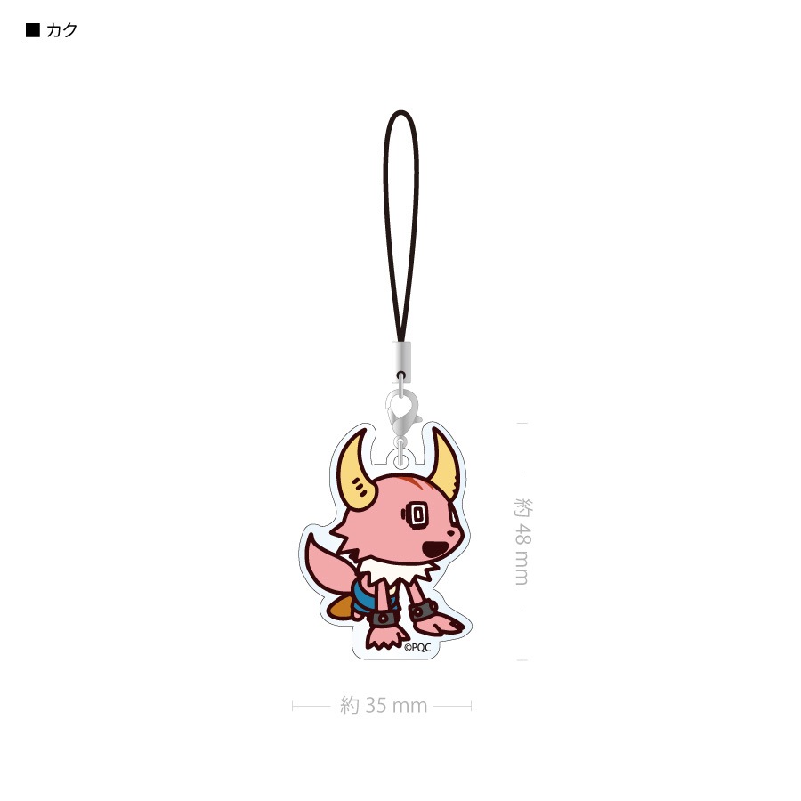 ポンコツクエスト モバイルアクリルストラップ