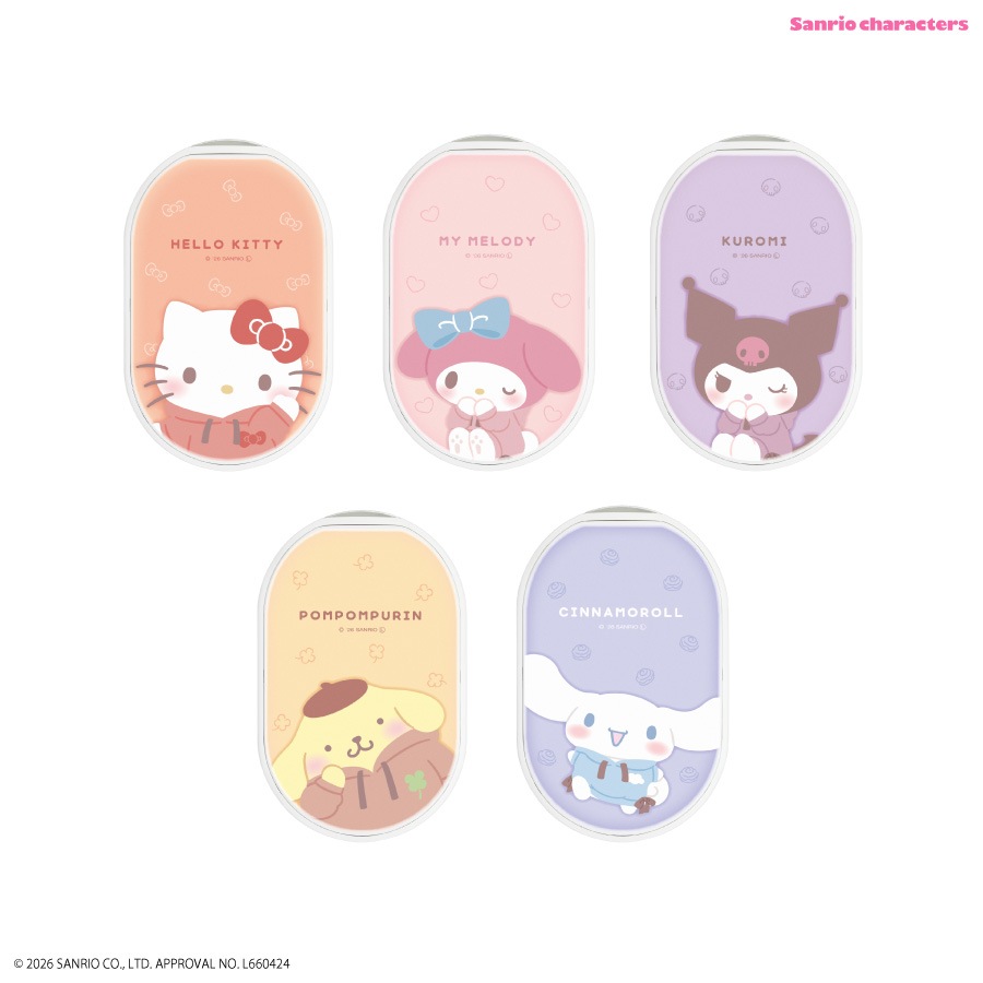 サンリオキャラクターズ 充電式カイロ