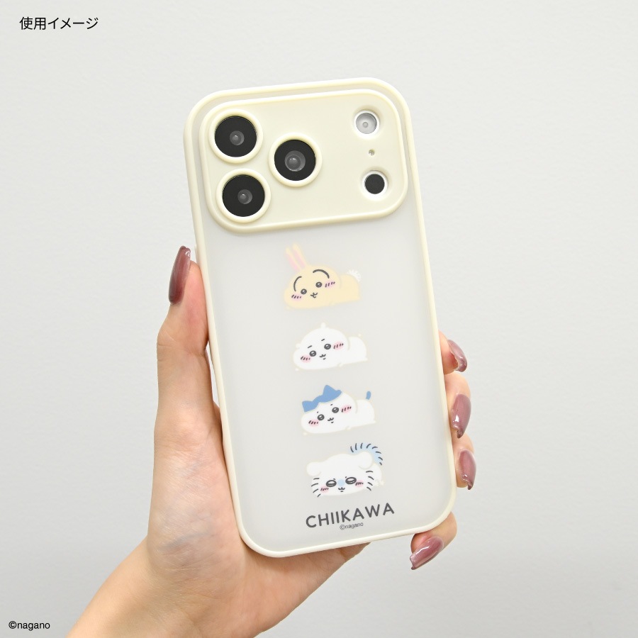 11月下旬発売予定　ちいかわ IIIIfit プランプフレーム iPhone18 Pro / 17 Pro 対応 ケース