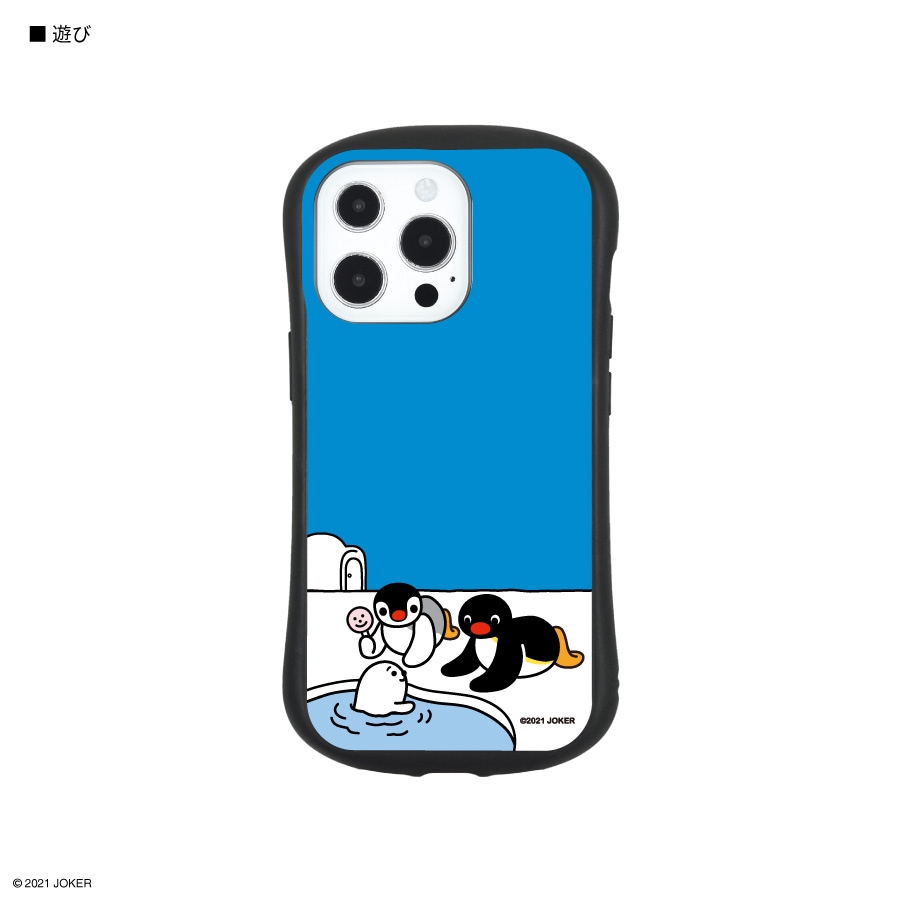 ピングー iPhone13 Pro対応 ハイブリッドガラスケース | 新着アイテム