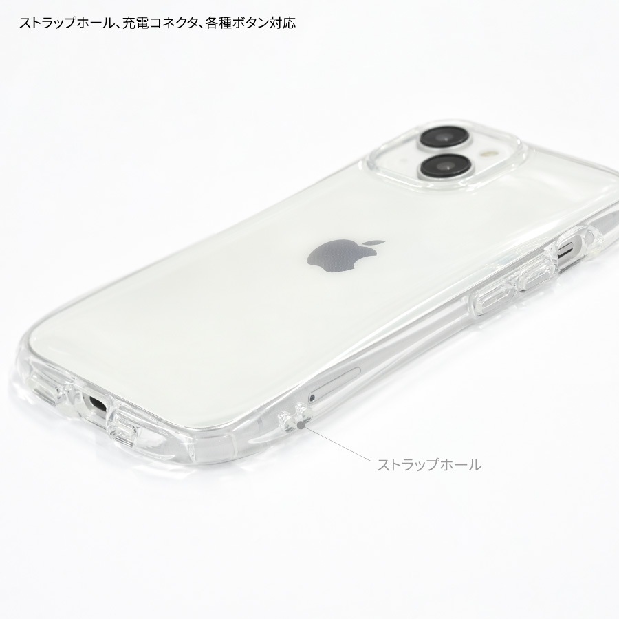 ピーナッツ スヌーピー iPhone 15 / 14 / 13 対応 クリスタルクリアケース