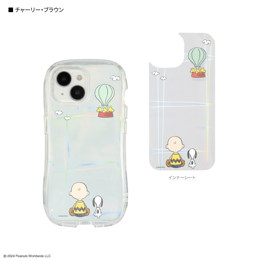ピーナッツ スヌーピー iPhone 15 / 14 / 13 対応 クリスタルクリア