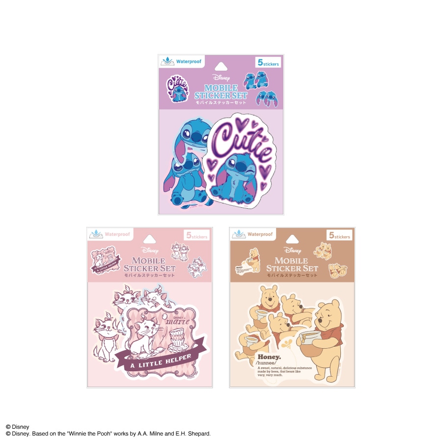 ディズニーキャラクター ／ モバイルステッカー | アイテムから探す