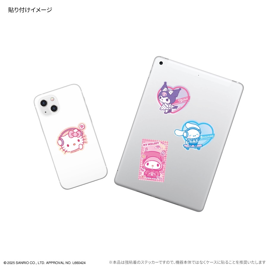 サンリオキャラクターズ モバイルステッカー