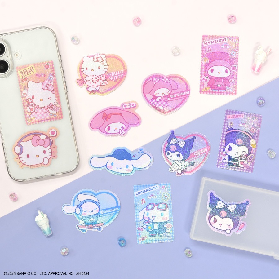 サンリオキャラクターズ モバイルステッカー