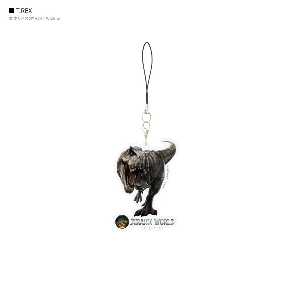 ジュラシック・ワールド モバイルアクリルストラップ Lサイズ