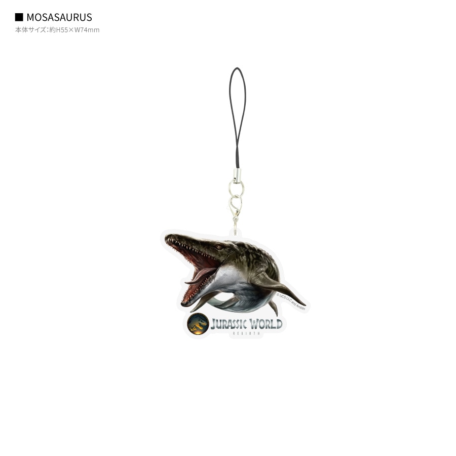 ジュラシック・ワールド モバイルアクリルストラップ Lサイズ