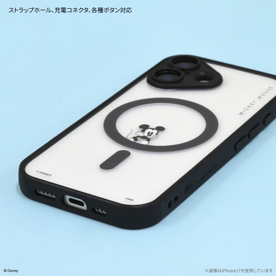 ディズニーキャラクター ／ IIIIfit プランプフレーム iPhone17 Pro MagSafe 対応 ケース