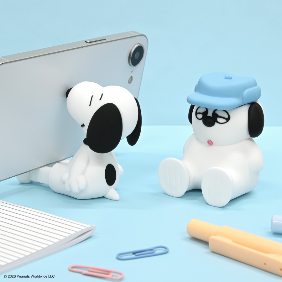 ピーナッツ スヌーピー マスコットモバイルスタンド