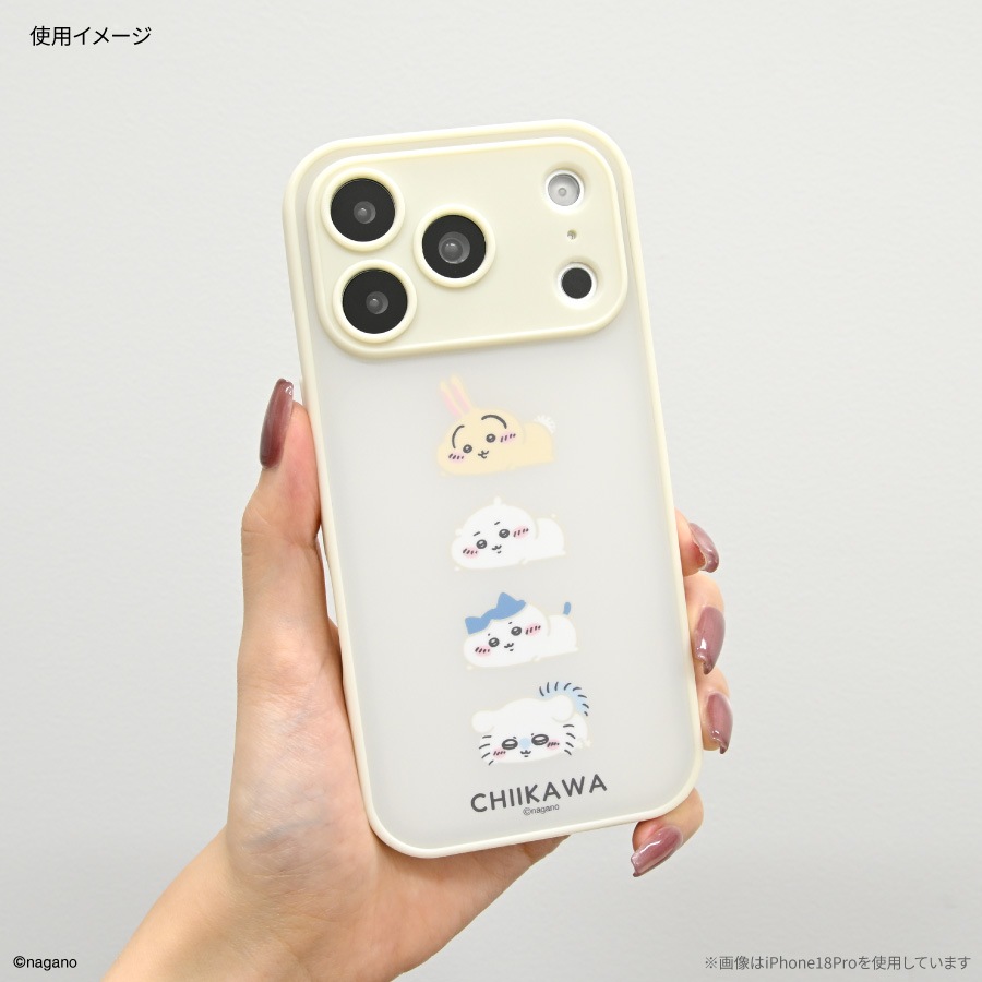 11月下旬発売予定　ちいかわ IIIIfit プランプフレーム iPhone18 Pro Max / 17 Pro Max 対応 ケース