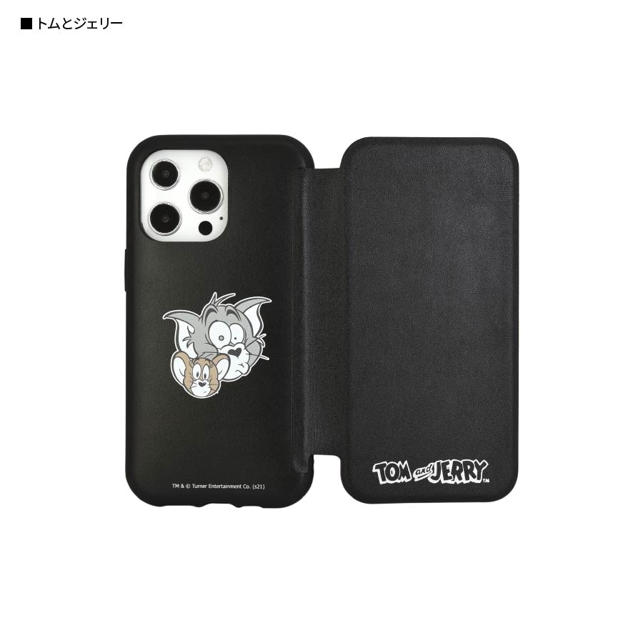 トムとジェリー IIIIfit Flip iPhone13 Pro対応ケース
