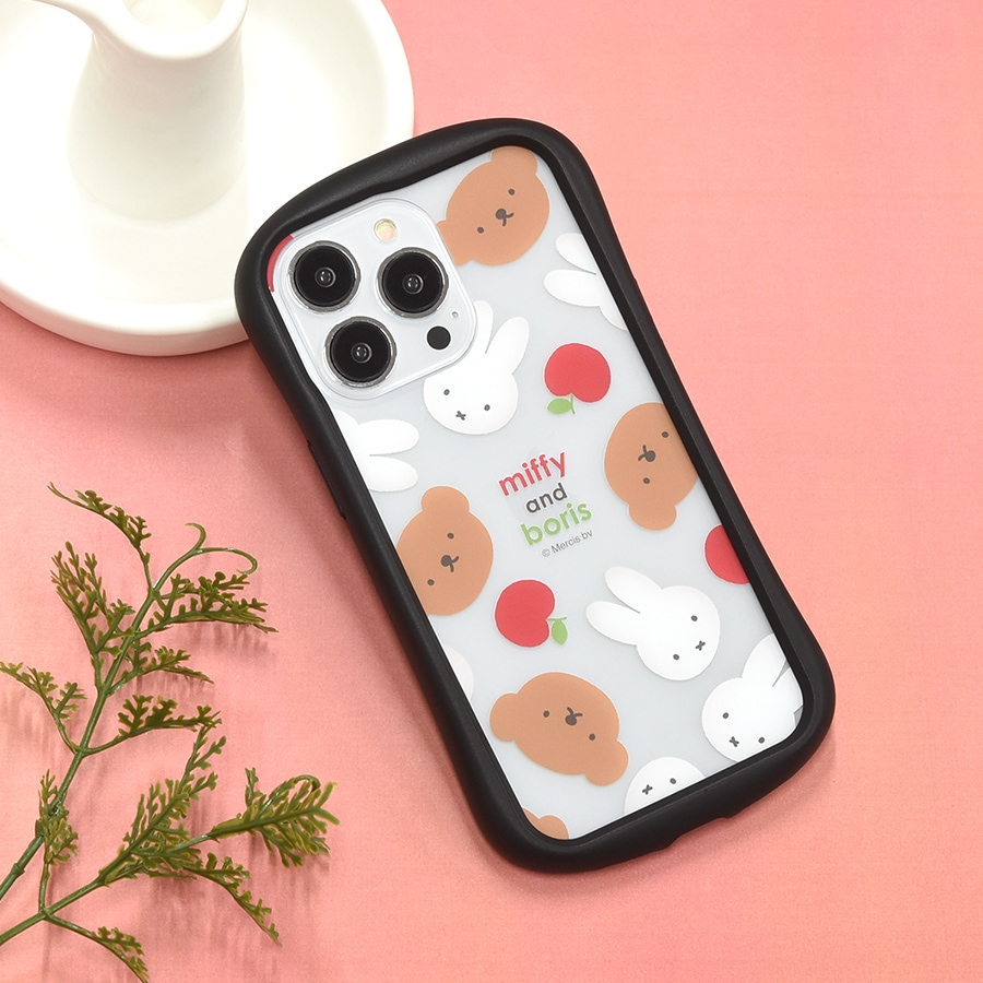 ミッフィー miffy and boris iPhone13 Pro対応 ハイブリッドクリアケース