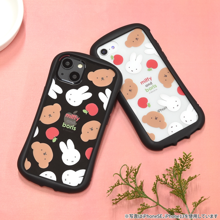 ミッフィー miffy and boris iPhone13 Pro対応 ハイブリッドクリアケース