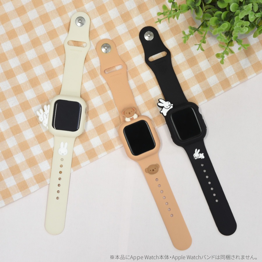 ミッフィー Apple Watch 41/40mm 対応 シリコンケース