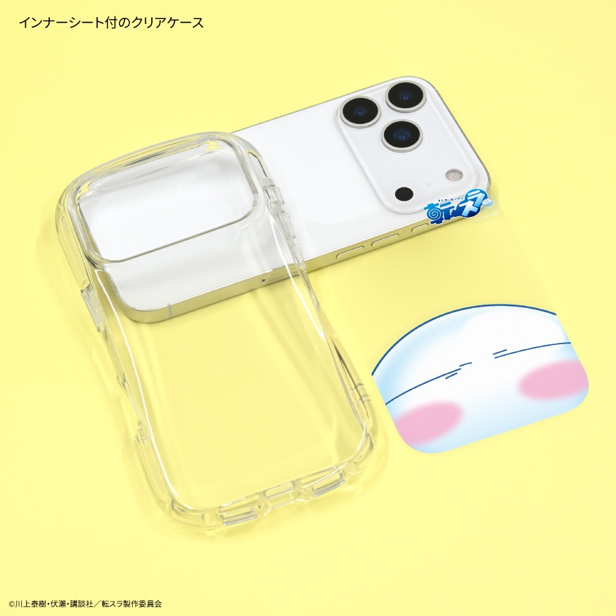 転生したらスライムだった件 iPhone17 Pro 対応 クリスタルクリアケース