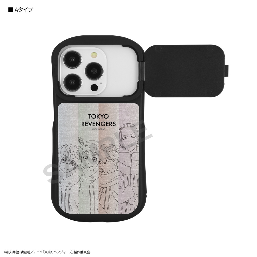 東京リベンジャーズ iPhone14 / 14 Pro / 13 / 13 Pro / 12 / 12 Pro 対応 ハイブリッドガラスケース