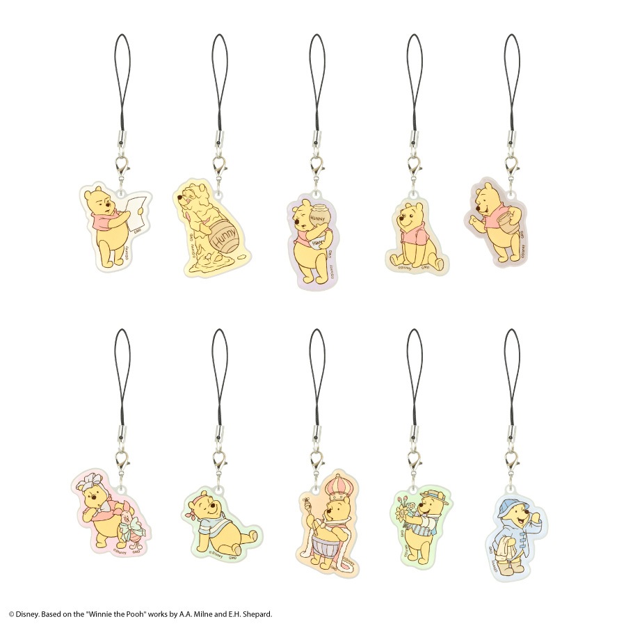 新品未使用　2002年限定　ディズニー　くまのプーさん　クリスタル　ストラップ Amazon.co.jp: くまの プーさん ぬいぐるみ ストラップ (抱き枕