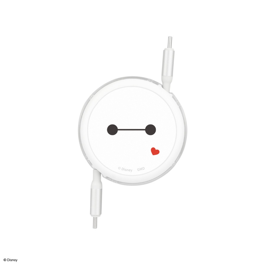 ディズニーキャラクター ／ PD60W 対応 USB2.0 リール式 Type-C ケーブル