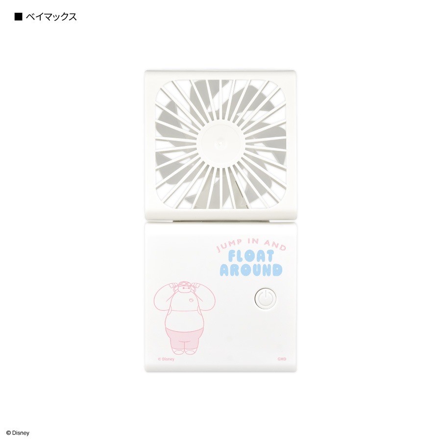 ディズニーキャラクター、ピクサーキャラクター ／ 2つ折りクールファン