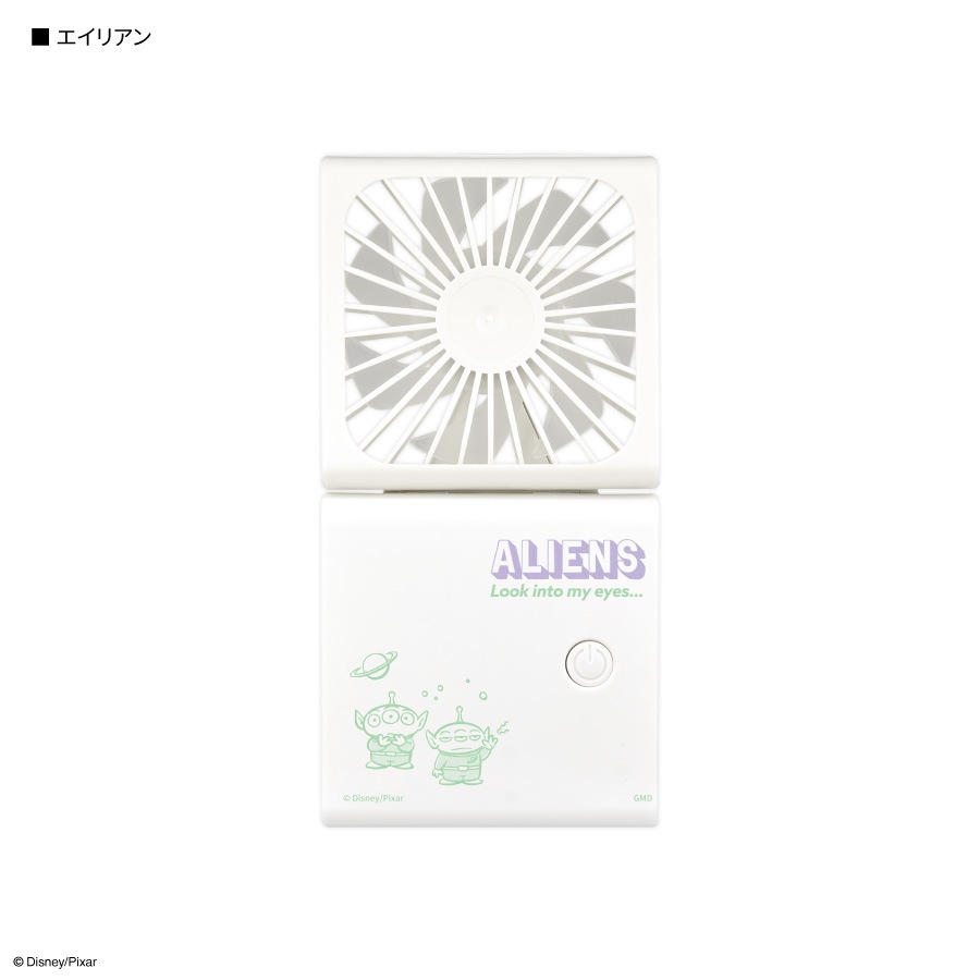 ディズニーキャラクター、ピクサーキャラクター ／ 2つ折りクールファン